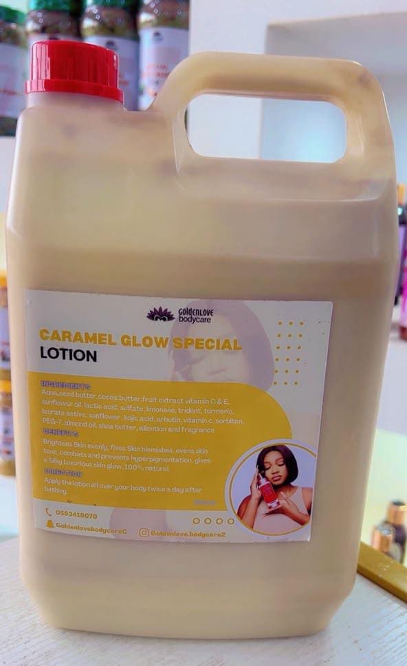 Caramel Special Glow Lotion (5L)