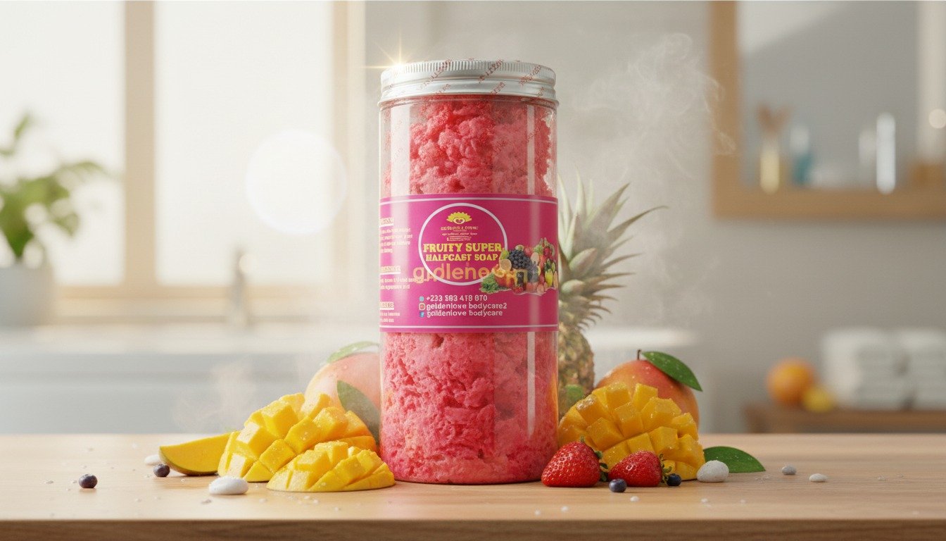 Fruity Super Halfcast Soap (500g)