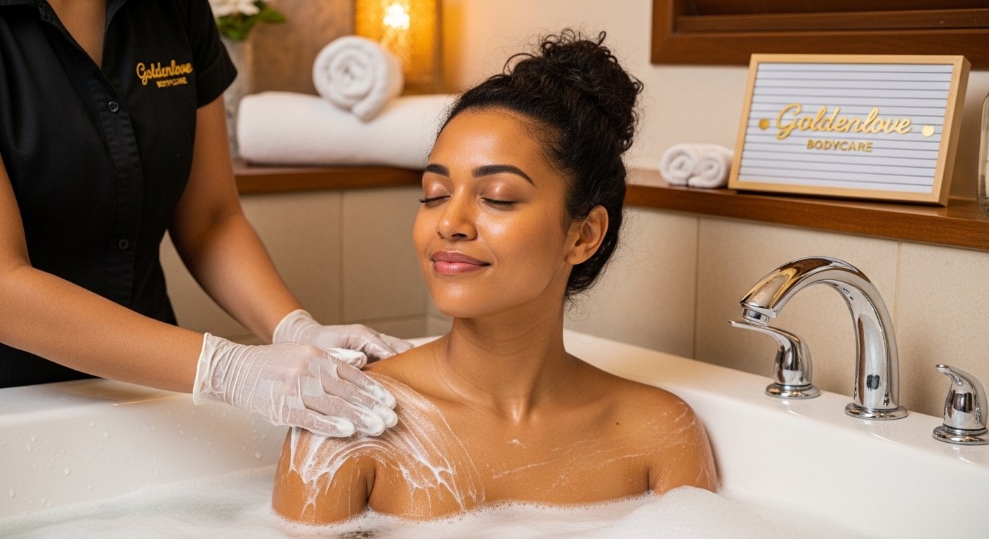 Creamy Japanese Body Exfoliation