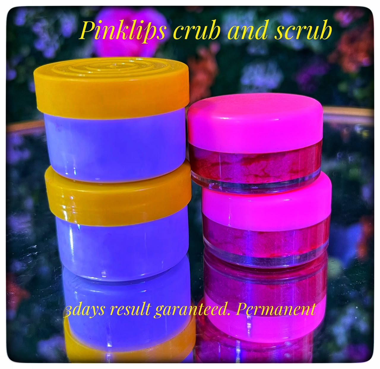 Pink Lips Cream And Scrub
